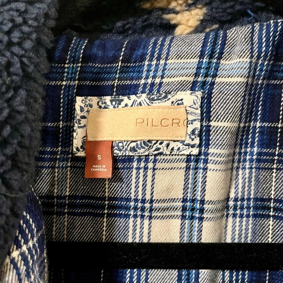 Anthropologie Pilcro Leopard Duster Sherpa Jacket - Picture 3 of 7